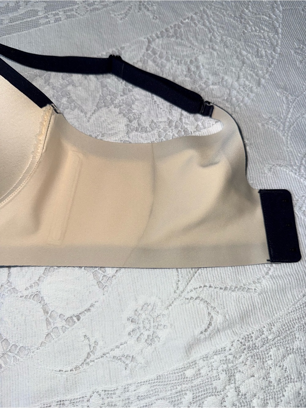 Underoutfit Black Wireless Smooth T-Shirt Bra Size large - Picture 4 of 8